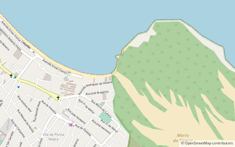 Morro do Careca location map