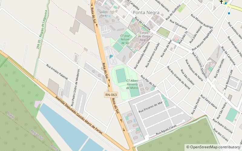 Frasqueirão location map