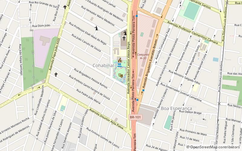 municipal theater parnamirim location map