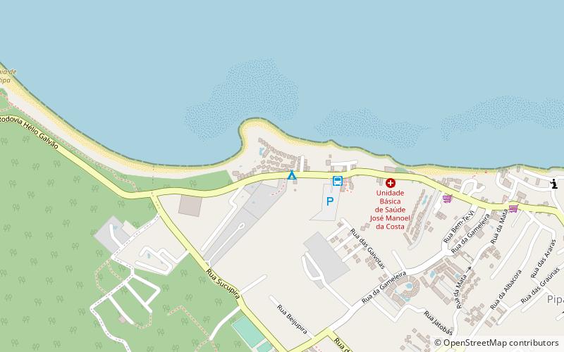 baia dos golfinhos praia de pipa location map