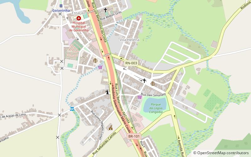 Goianinha location map