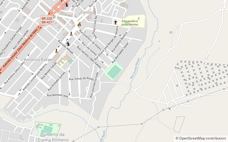 estadio municipal coronel jose bezerra currais novos location map