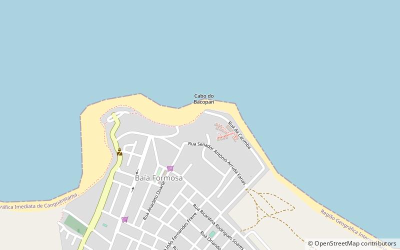 pontal de baia formosa location map