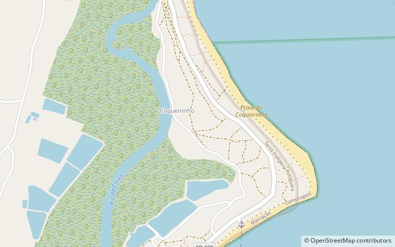 praia do coqueirinho barra do rio mamanguape environmental protection area location map