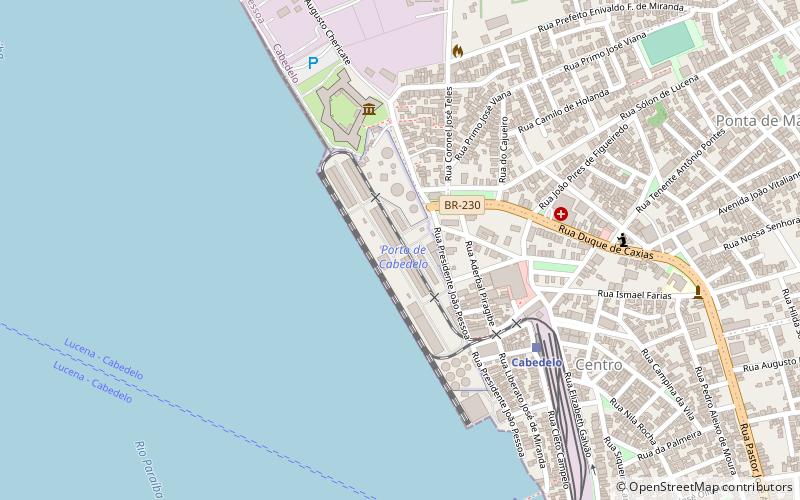 porto de cabedelo location map