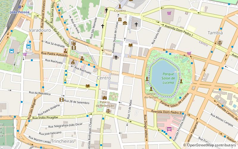 paraiba palace shopping joao pessoa location map