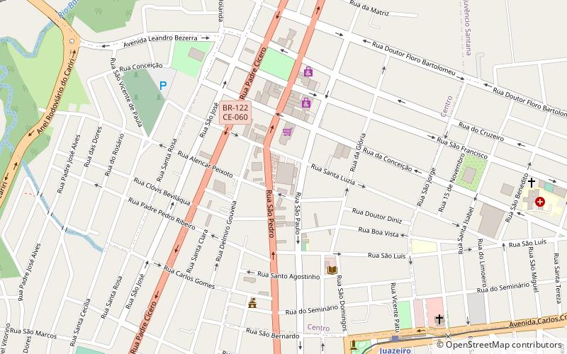 mercado central juazeiro do norte location map