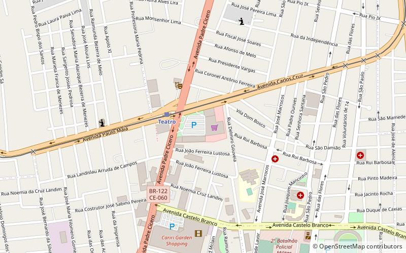 juazeiro open mall juazeiro do norte location map