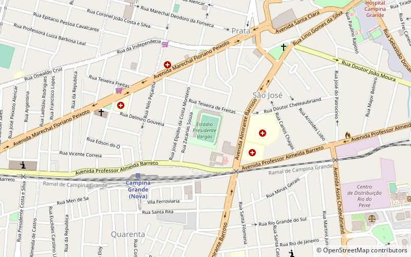 Estádio Presidente Vargas location map