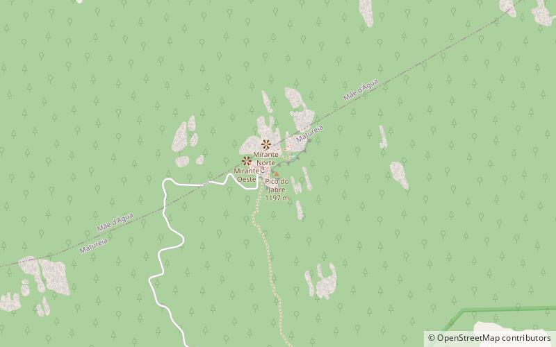Pico do Jabre location map