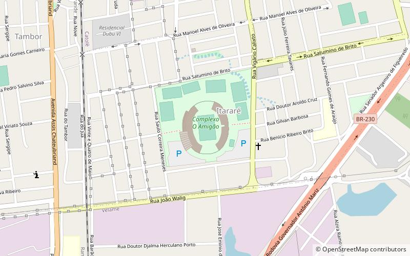 Amigão location map