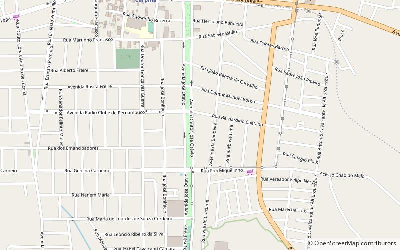 Carpina location map