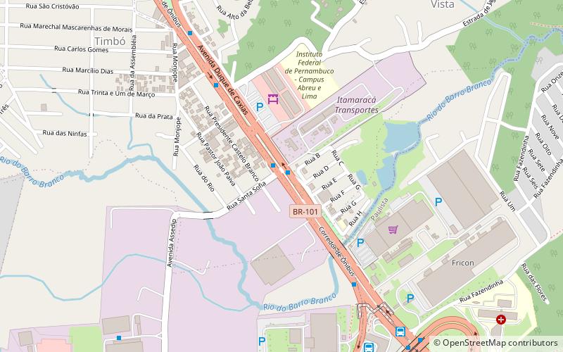 Abreu e Lima location map