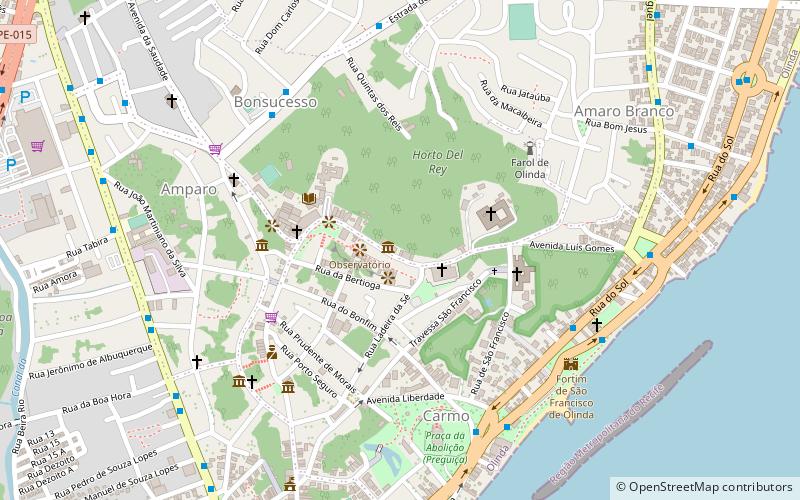 caixa dagua olinda location map
