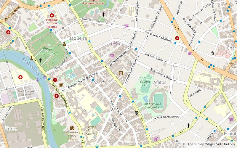 Shopping ETC location map