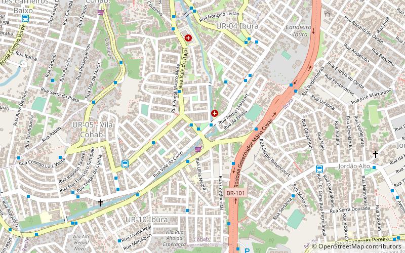 Academia da Cidade UR-05 location map
