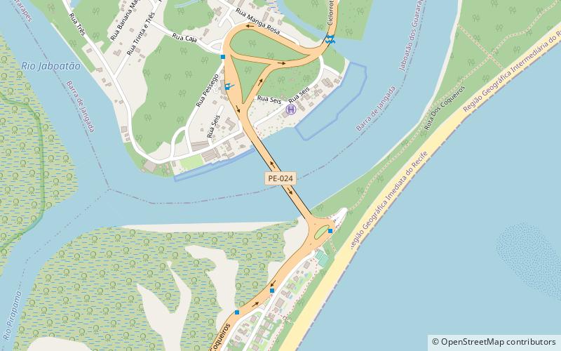 ponte do paiva location map