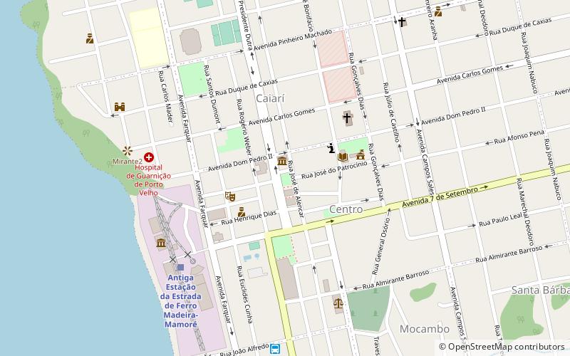 Praça Getulio Vargas location map
