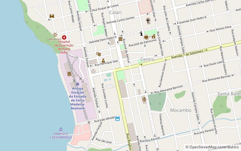 praca marechal rondon porto velho location map