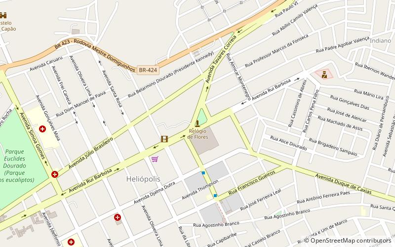Relógio de Flores location map