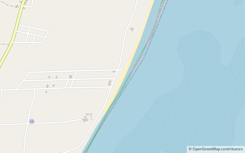 Praia do Patacho location map