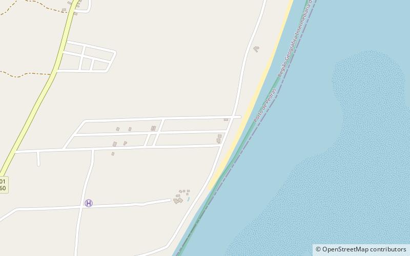 Porto de Pedras location map
