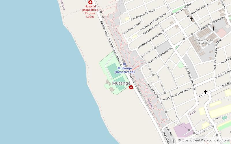estadio mutange maceio location map