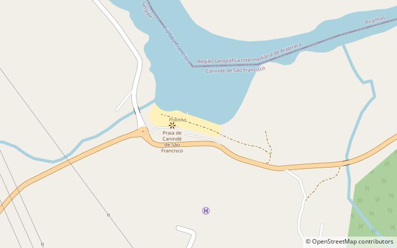 prainha location map