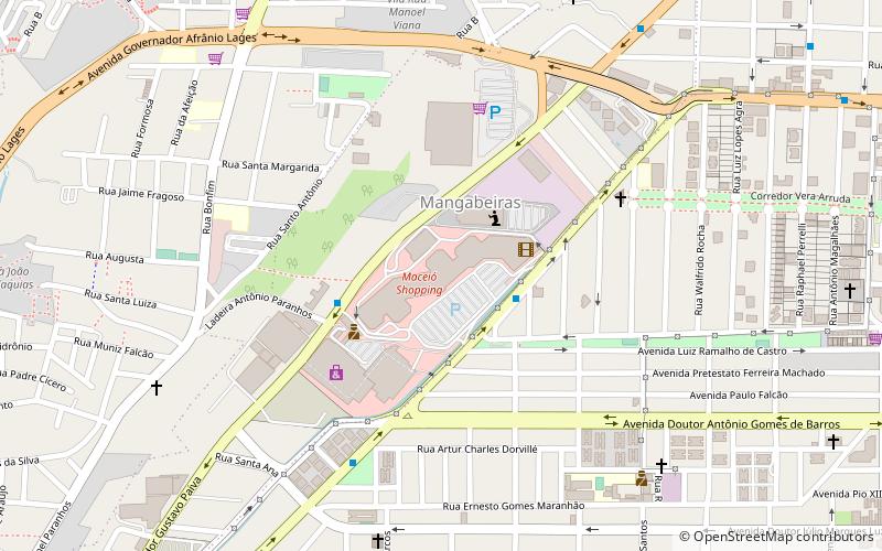 maceio shopping location map