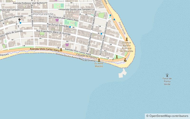 i love maceio location map