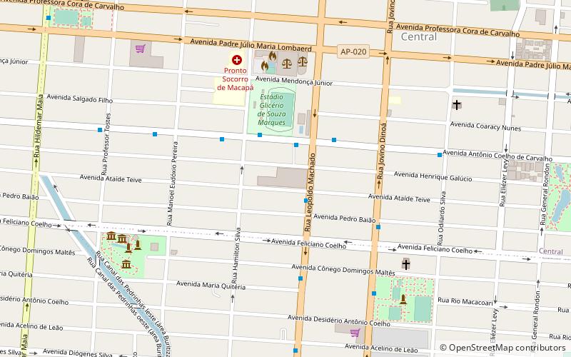 macapa shopping location map