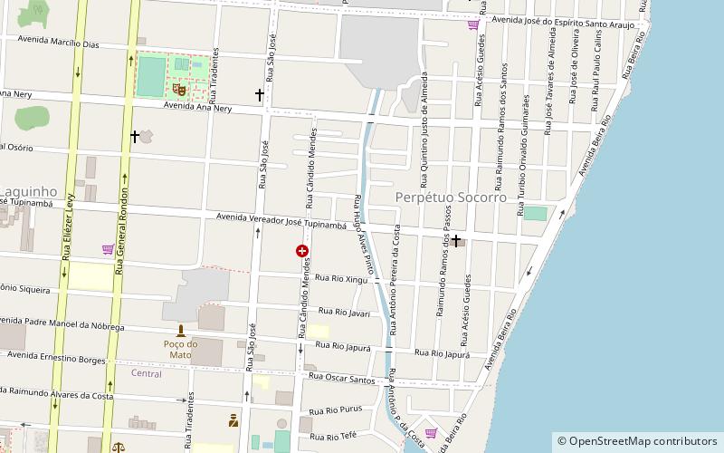 avenida nacoes unidas macapa location map