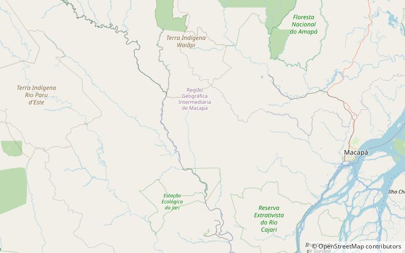 Amapá Biodiversity Corridor location map