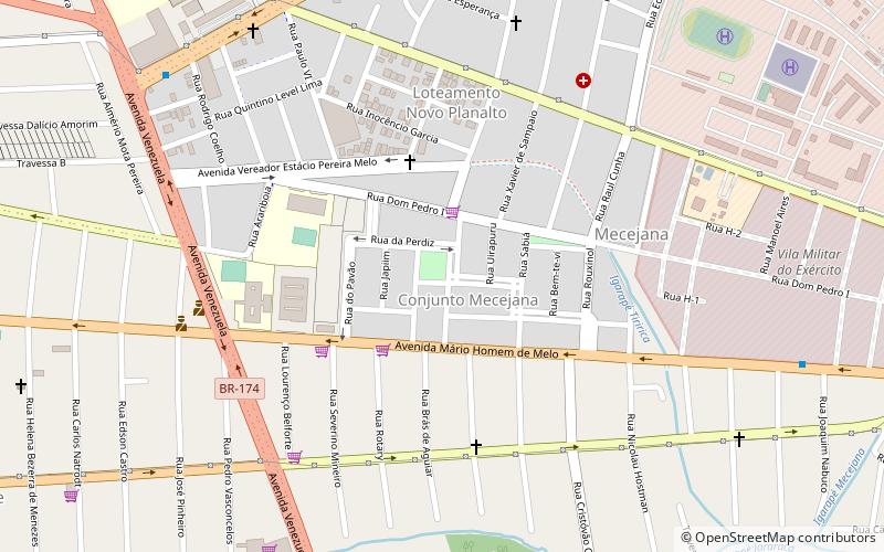 Praça do Conjunto Mecejana location map