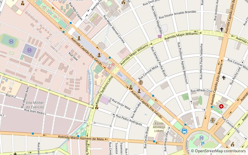 Praça das Águas location map