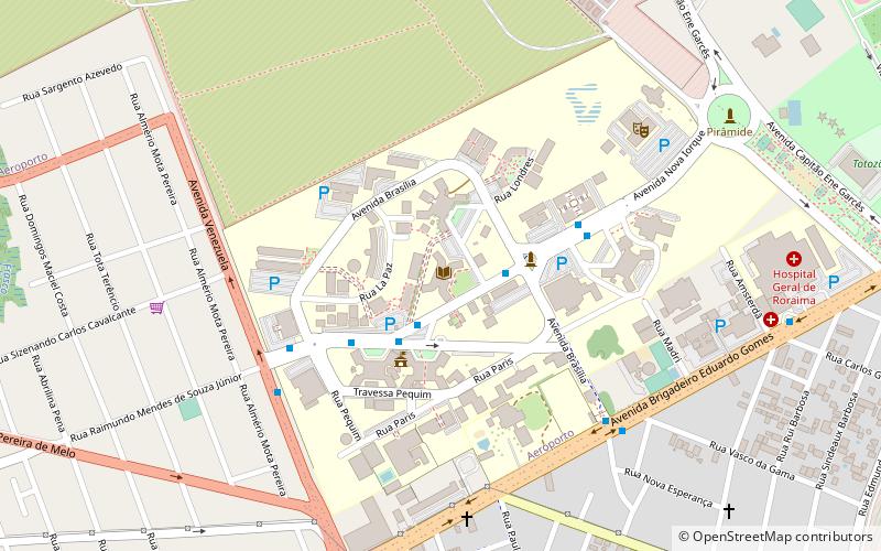 Biblioteca da UFRR location map