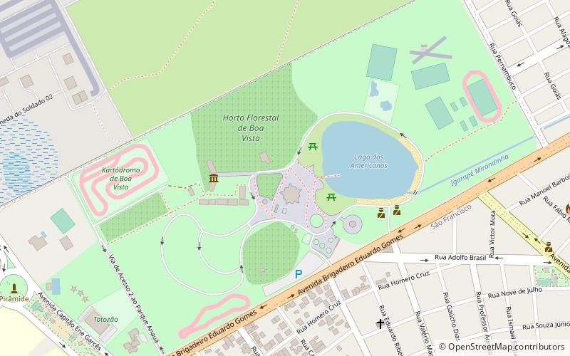 parque anaua boa vista location map