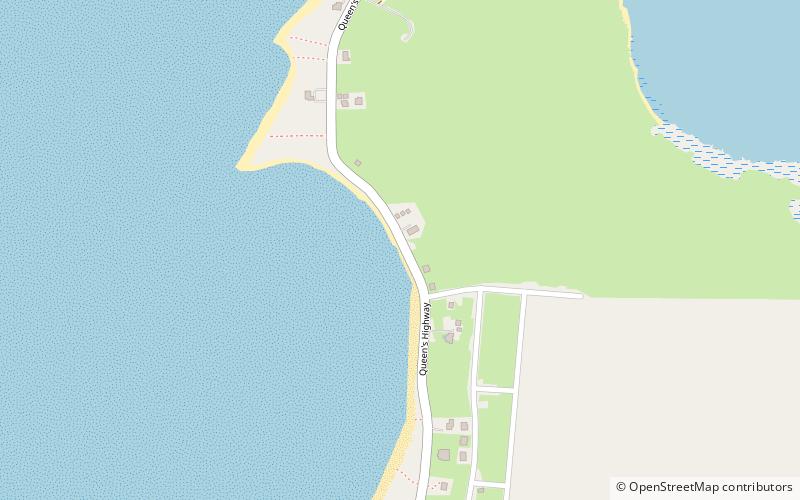 bonefish bay beach san salvador island location map