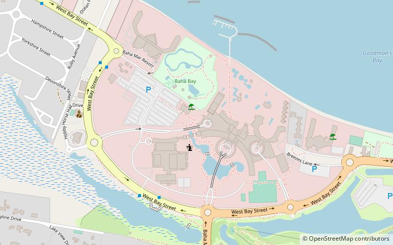 Baha Mar location map