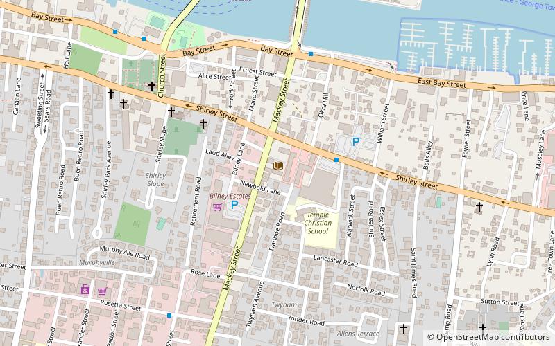 national archives of the bahamas nassau location map