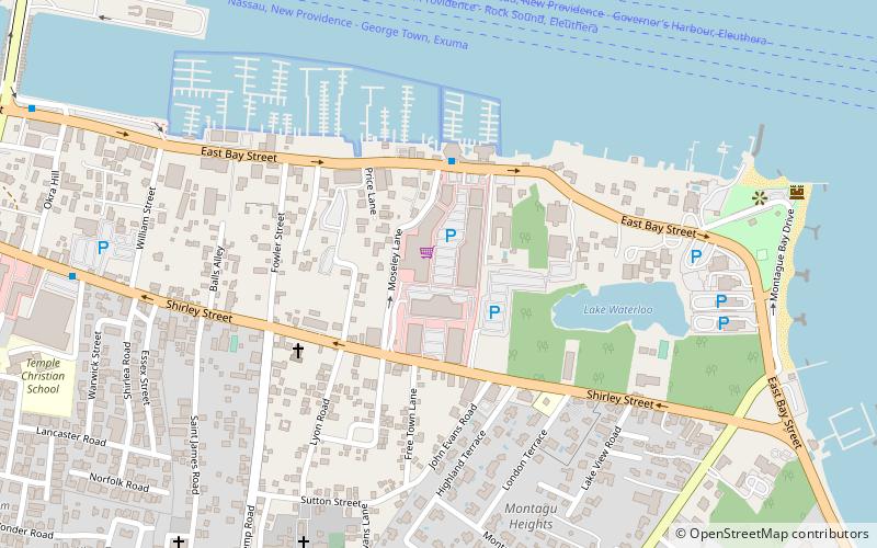 harbour bay shopping plaza nassau location map