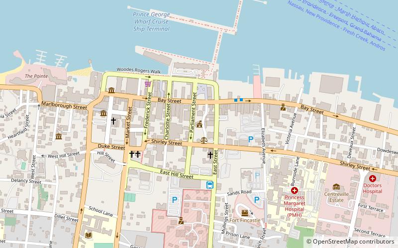 parliament square nassau location map