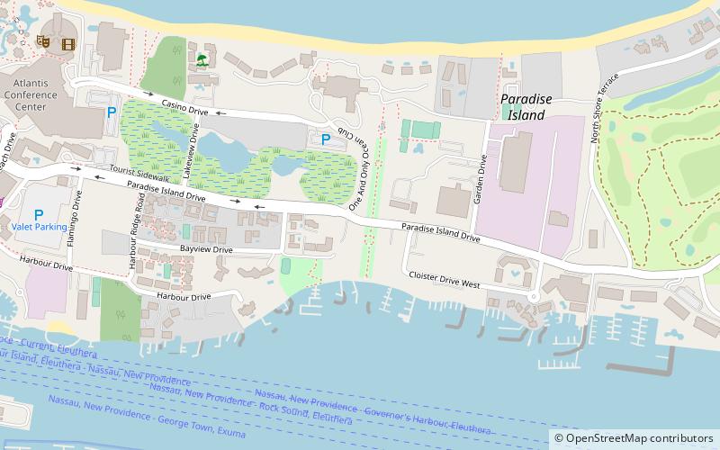 cloisters nassau location map
