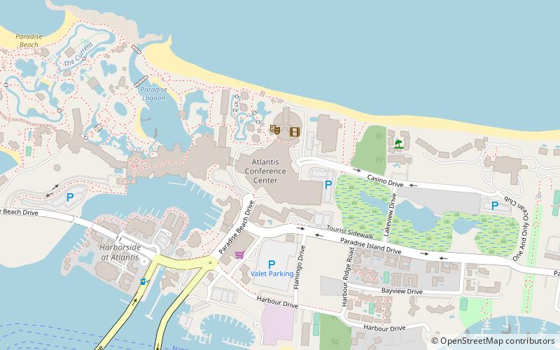 Atlantis LIVE location map