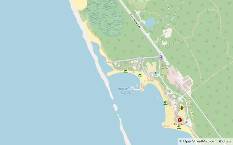 teen beach castaway cay location map