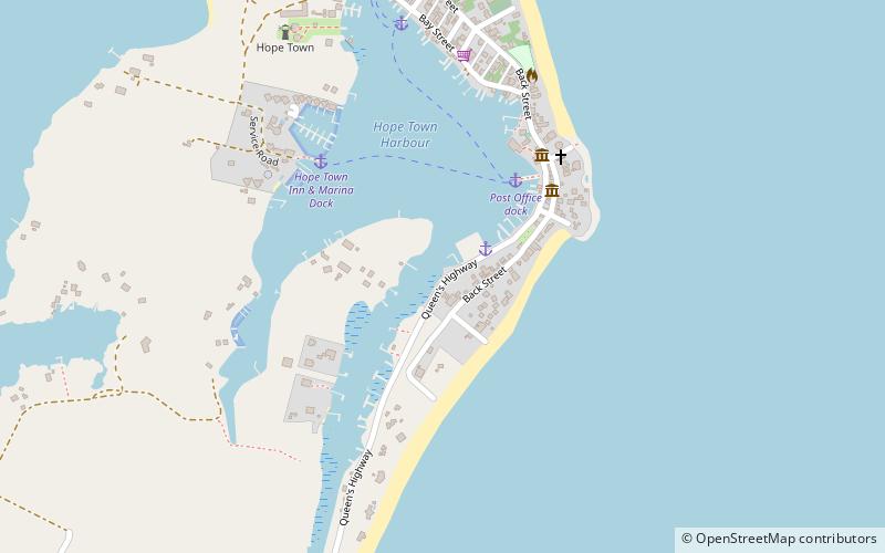 Elbow Cay location map