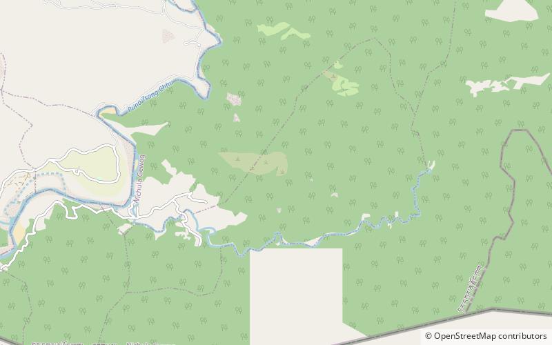 nichula gewog phibsoo wildlife sanctuary location map