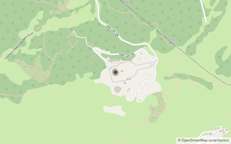 Buddha Dordenma location map