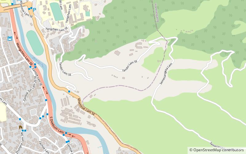 Tandin naye location map