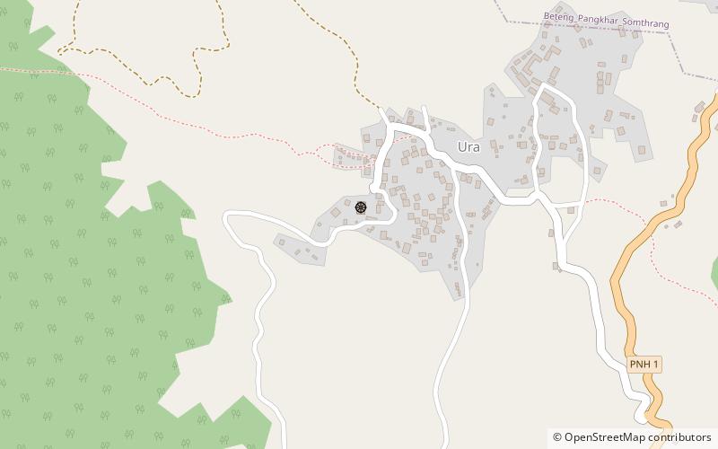 Ura Monastery location map
